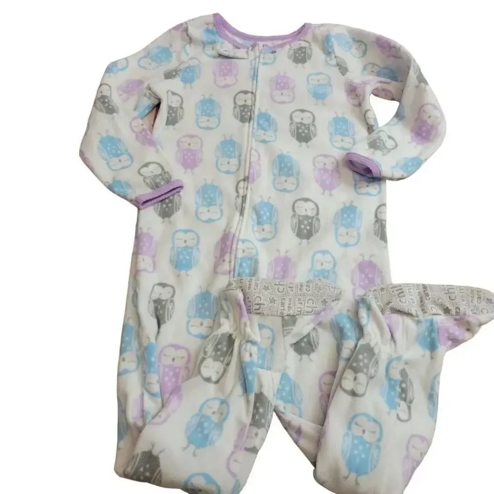 Carter's Penguin footed pajamas 5T